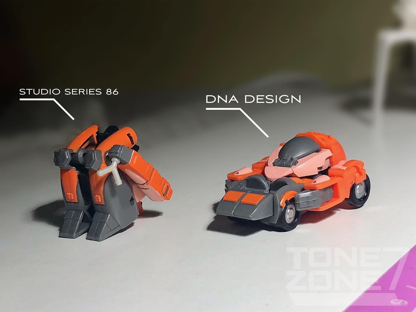 DNA Design DK-24 Transforming Wheelie Upgrade Kit In-Hand Images